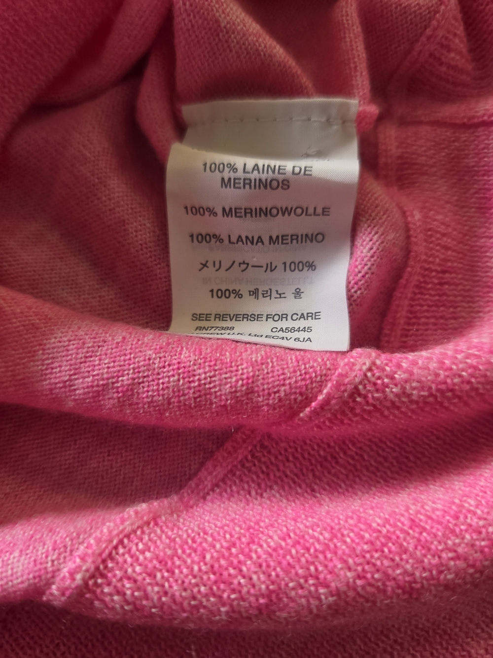 J. Crew Pink Scoopneck Lightweight Sweater - Picture 6 of 8